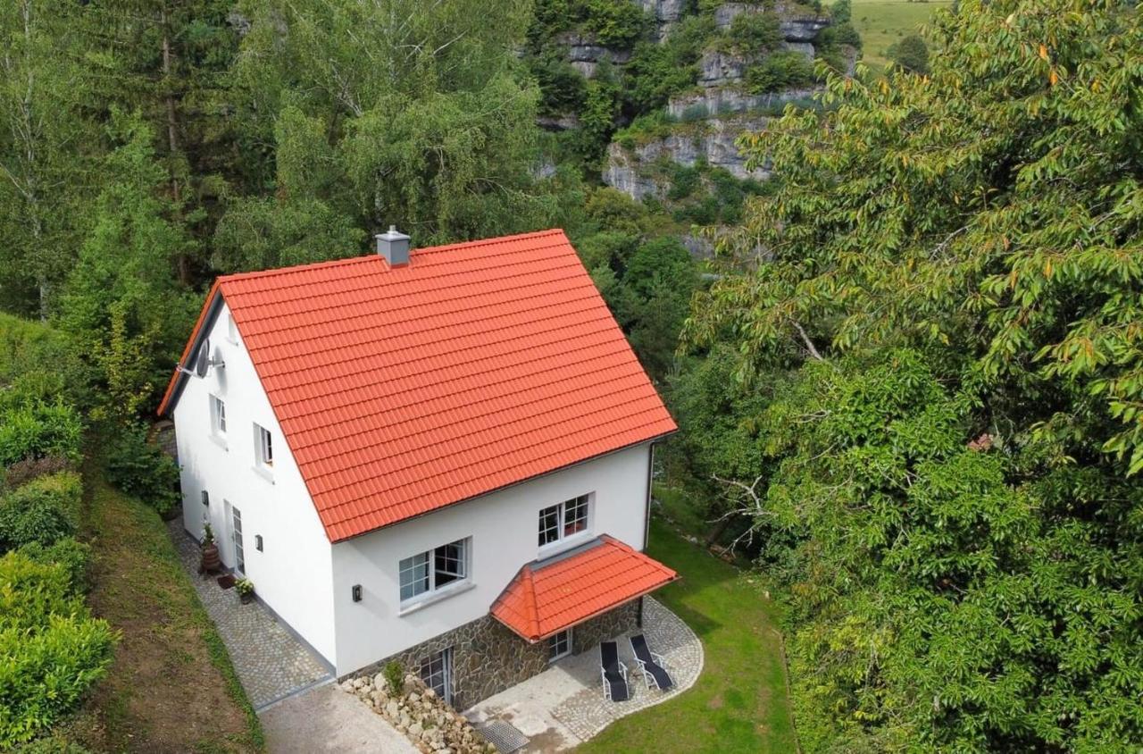 Ferienhaus Gluecksgriff Pottenstein Kültér fotó